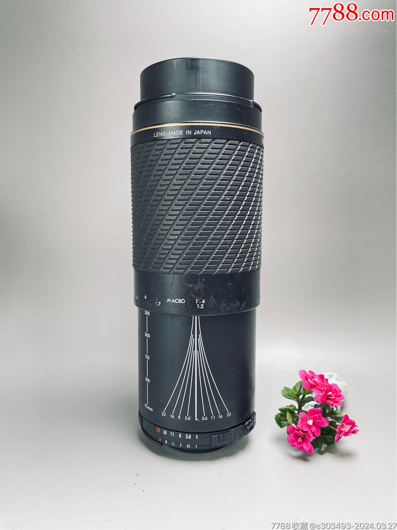 适马apo75300mmf456手动对焦镜头尼康f口后镜片花了