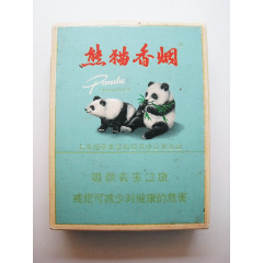 白色熊猫烟图片