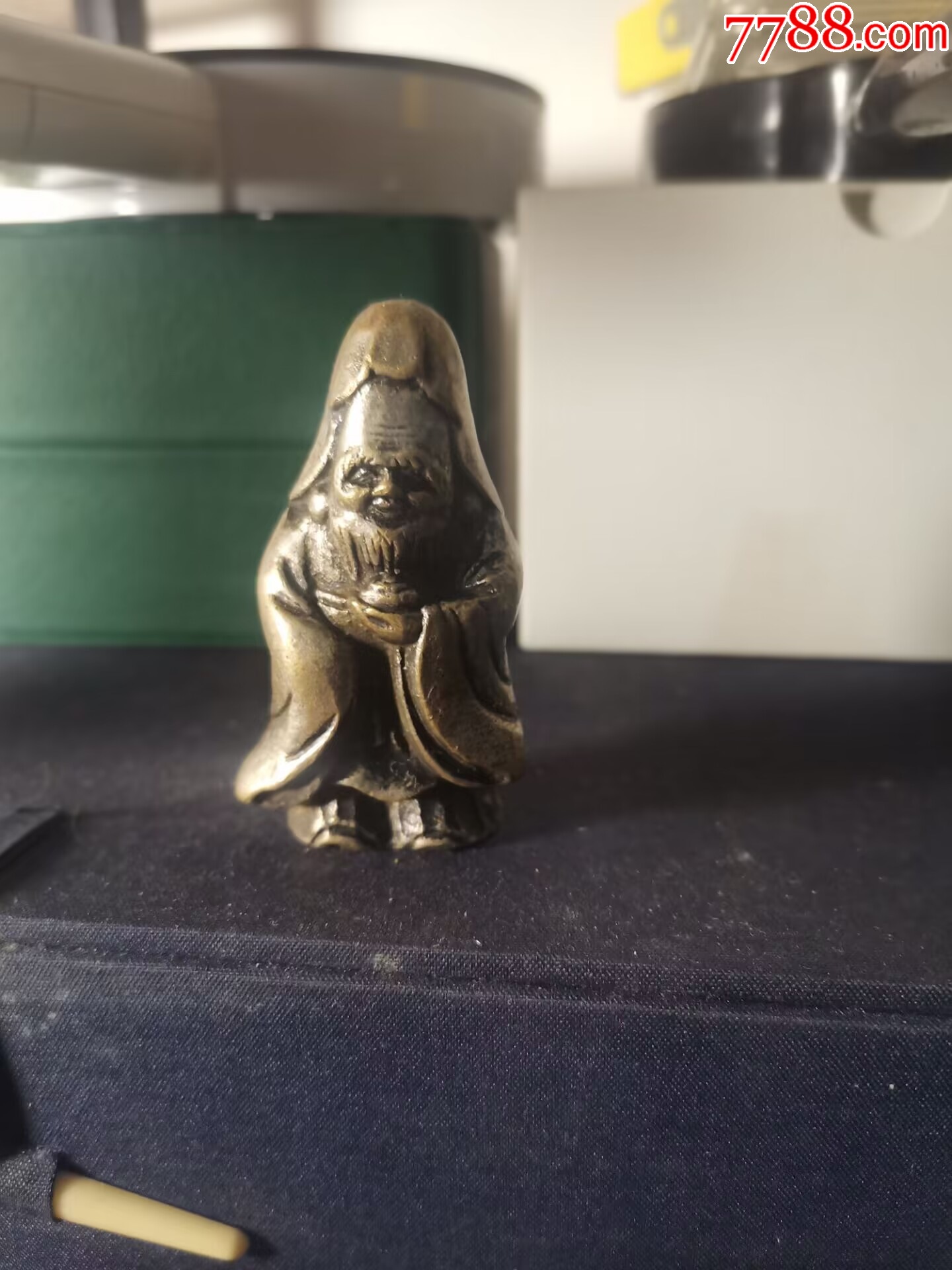 铜佛像>创汇期黄铜质--小老头铜像_价格46元【莲花地】1440_1920拾骀