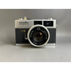 美能达himatice口袋旁轴相机,配备rokkor40mmf1.7大光圈