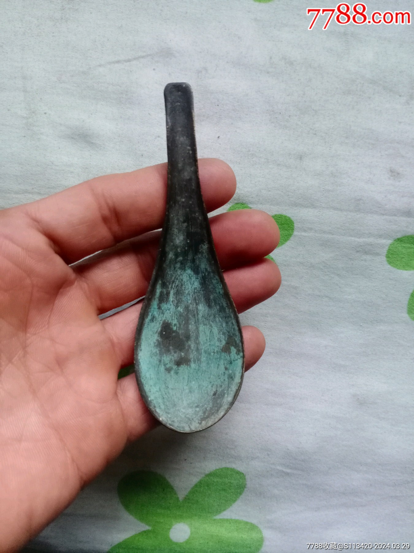 民国时期铜勺子