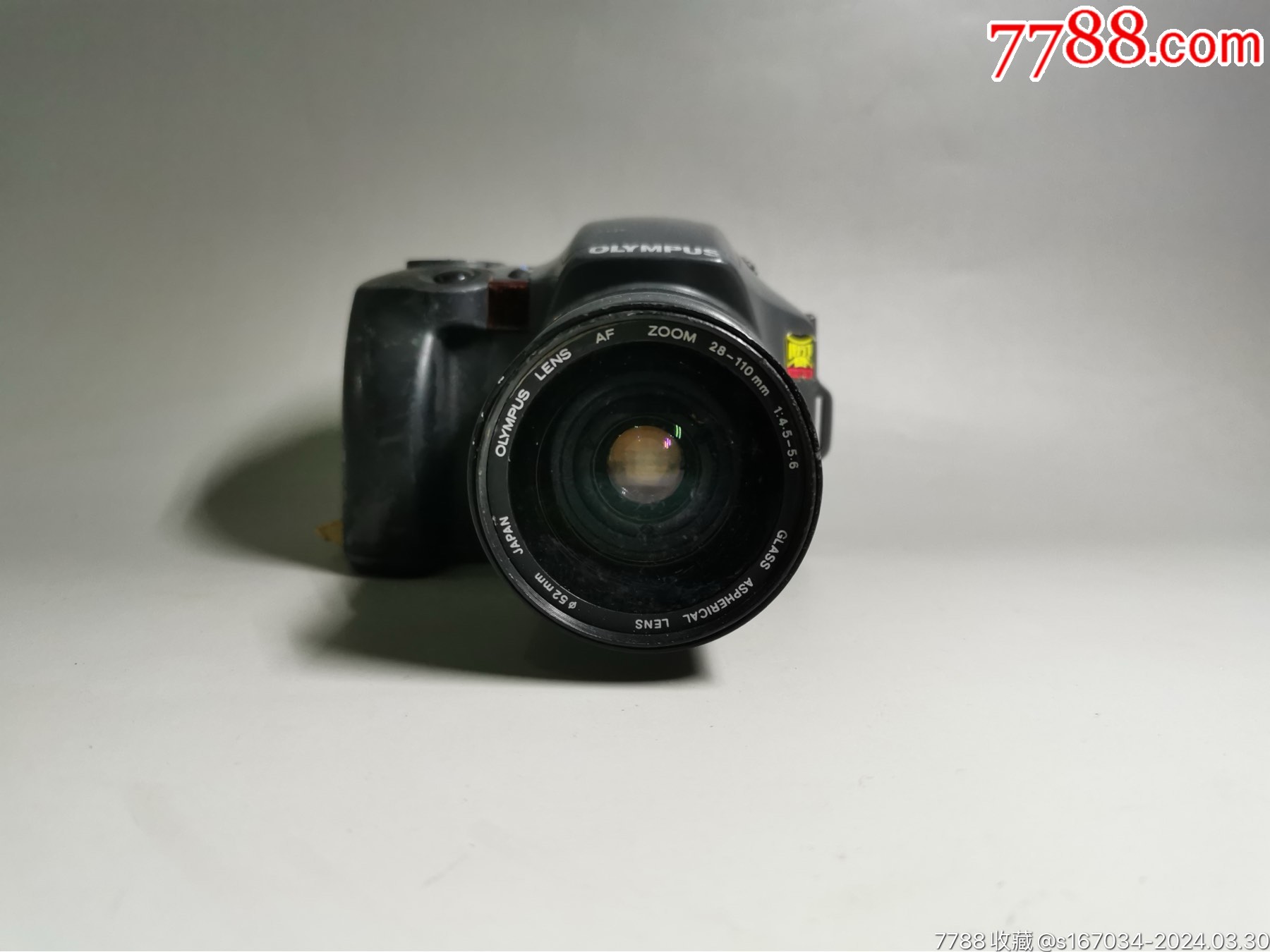 奥林巴斯olympusl10变焦胶卷相机不可换镜头的单反相机成色状态如图可