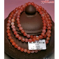 南红108多圈手链一条(女士可绕手4圈),【描述】尺寸_价格268元【泽元