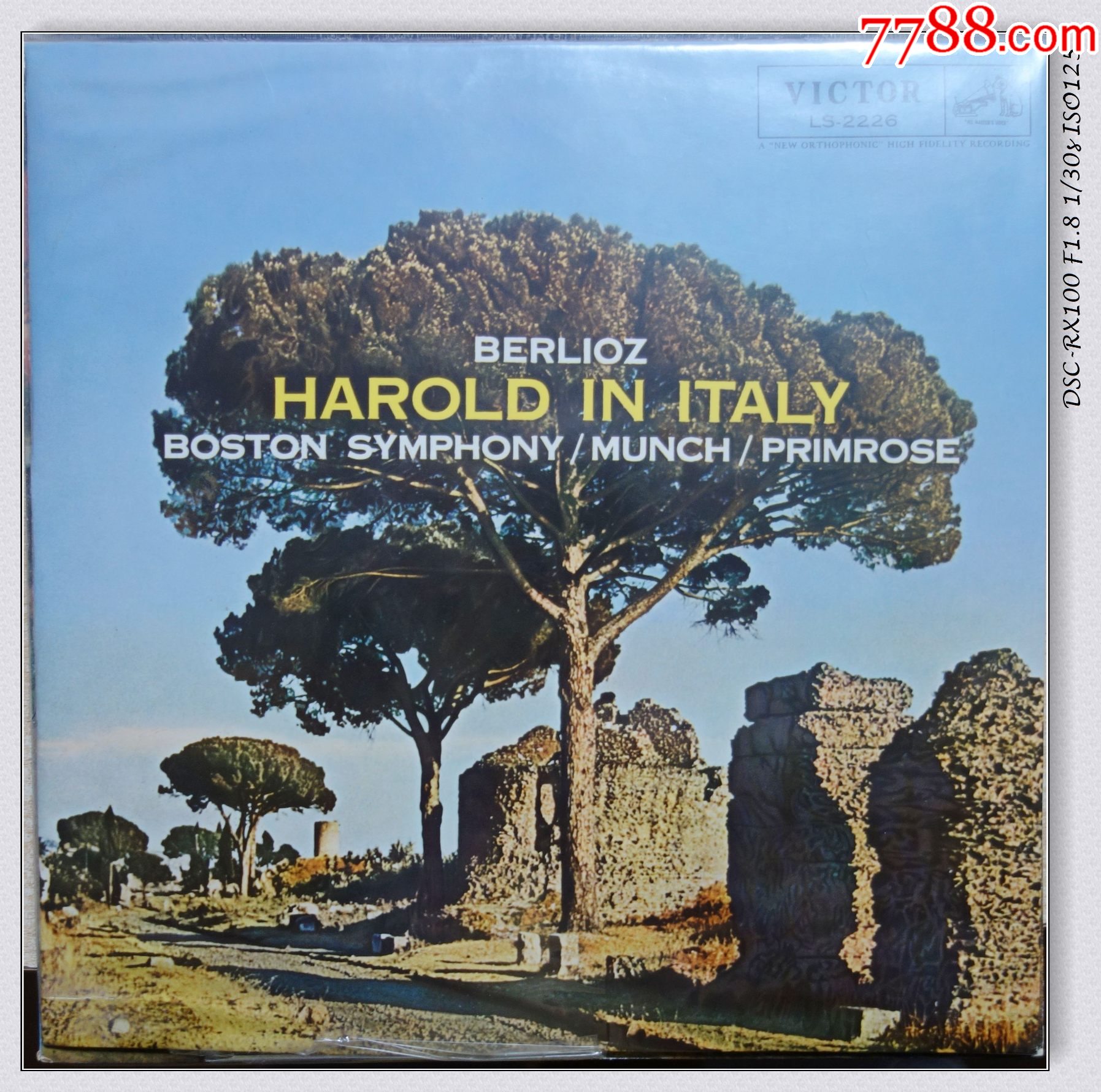 柏辽兹哈罗尔德在意大利中提琴独奏普里姆罗斯明希指挥波士顿交响乐团