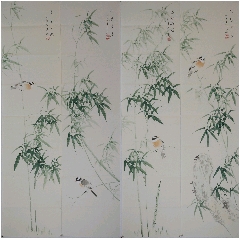 7788邮票收藏>首页>拍卖>花鸟国画原作>《梅兰竹菊>四川省美术家协会