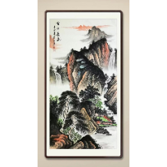 【保真拍卖】徐坤胜弟子,知名画家徐福胜作品-价格:338元-au37344449