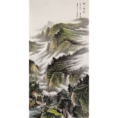 【保真拍卖】徐坤胜弟子,知名画家徐福胜作品-价格:338元-au37344449