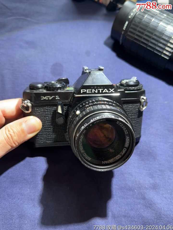 宾得潘太克斯mv1smc50mmf2机械单反相机宾得70200f4中长焦