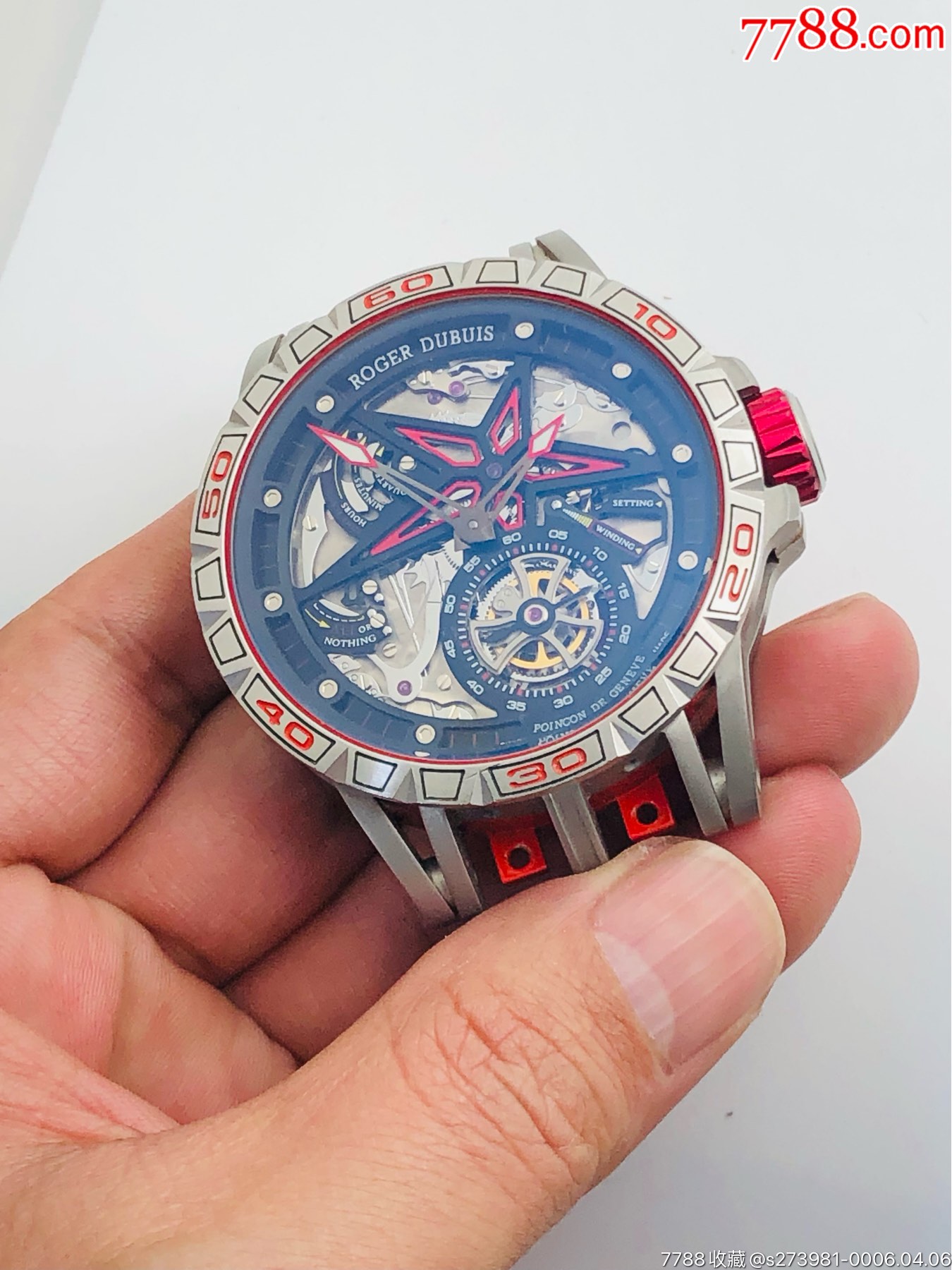 com)>拍卖>手表/腕表>(亏本货)罗杰杜彼自动机械男表(没有表带)_价格