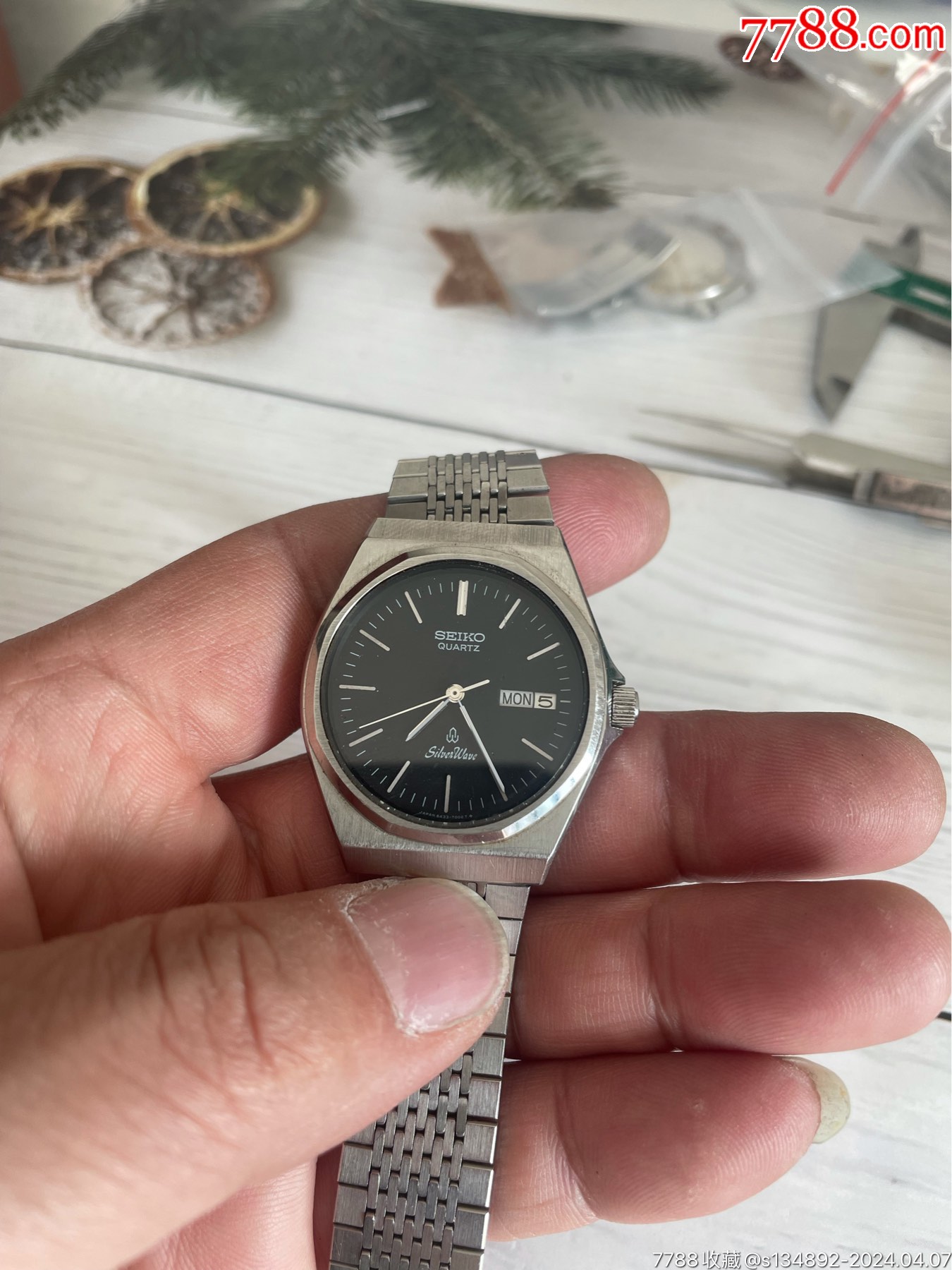 手表/腕表>好品日产精工银波男石英表_价格63元【非凡表业】1350_1800