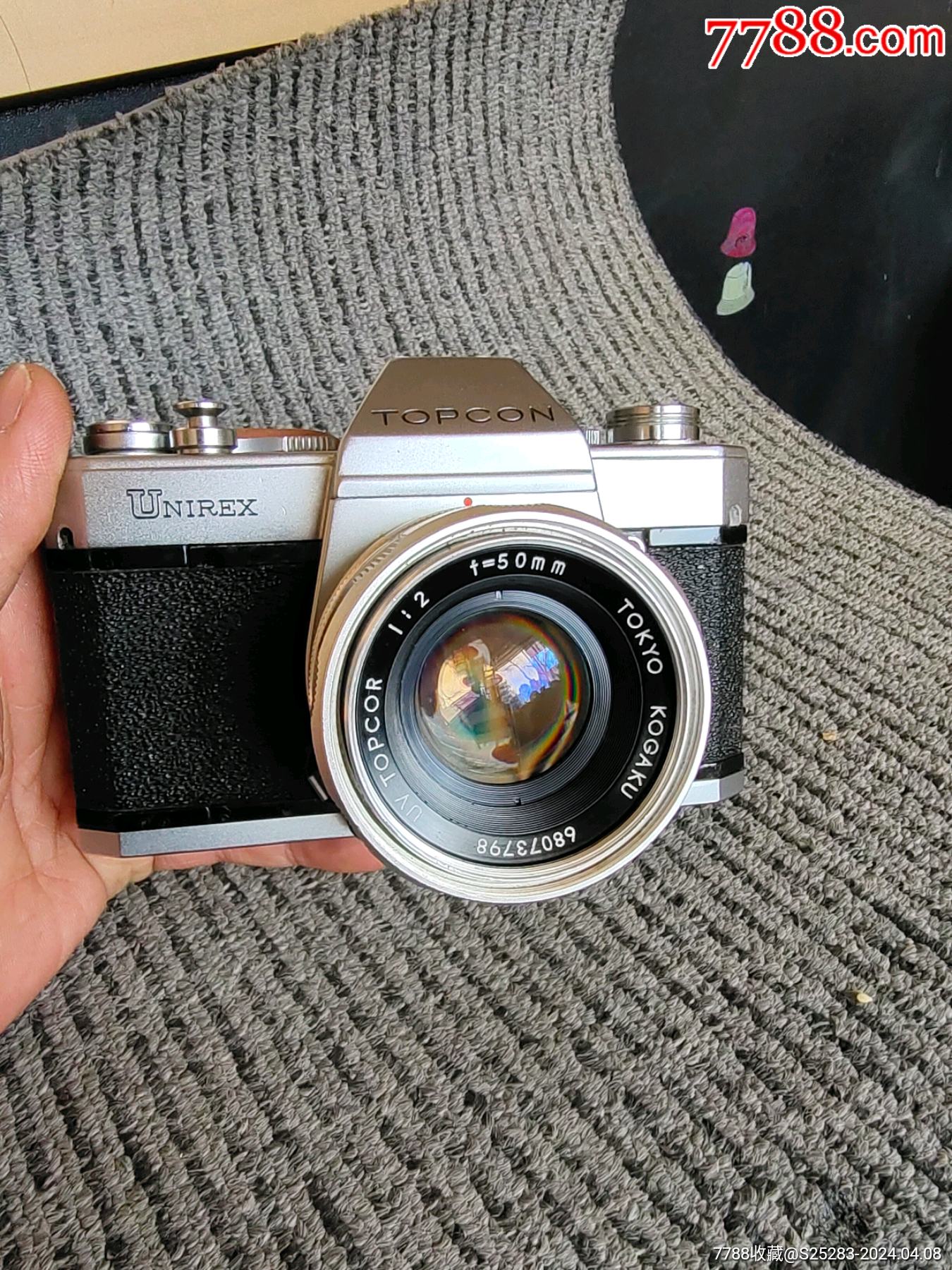 少见拓普康金属老相机品相好