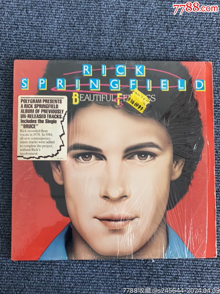 12寸lp黑胶唱片rickspringfieldbeautiful_老唱片/胶片_收藏交流_回收