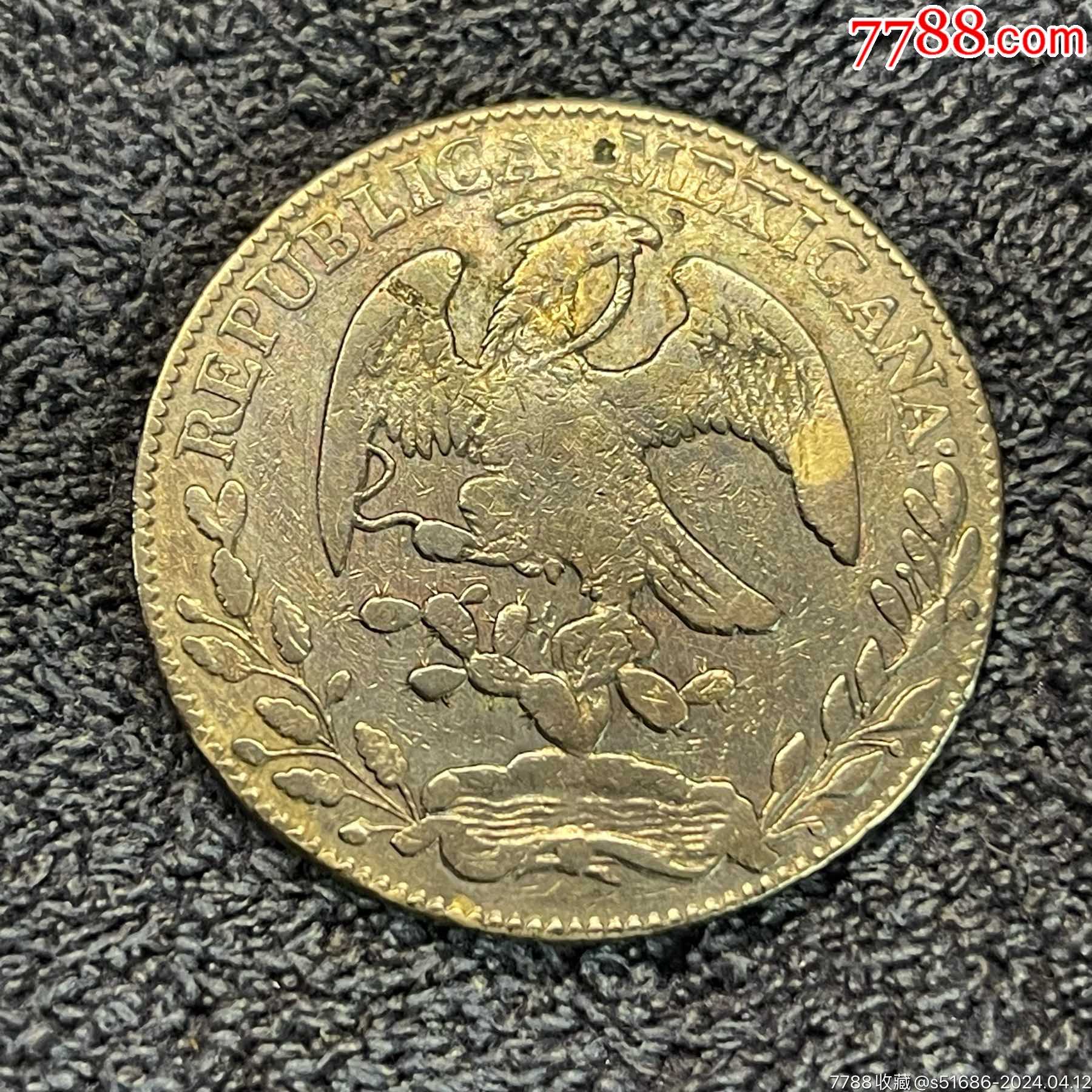 7788收藏__收藏热线>首页>拍卖>银元/机制银币>鹰洋·1863_价格199元