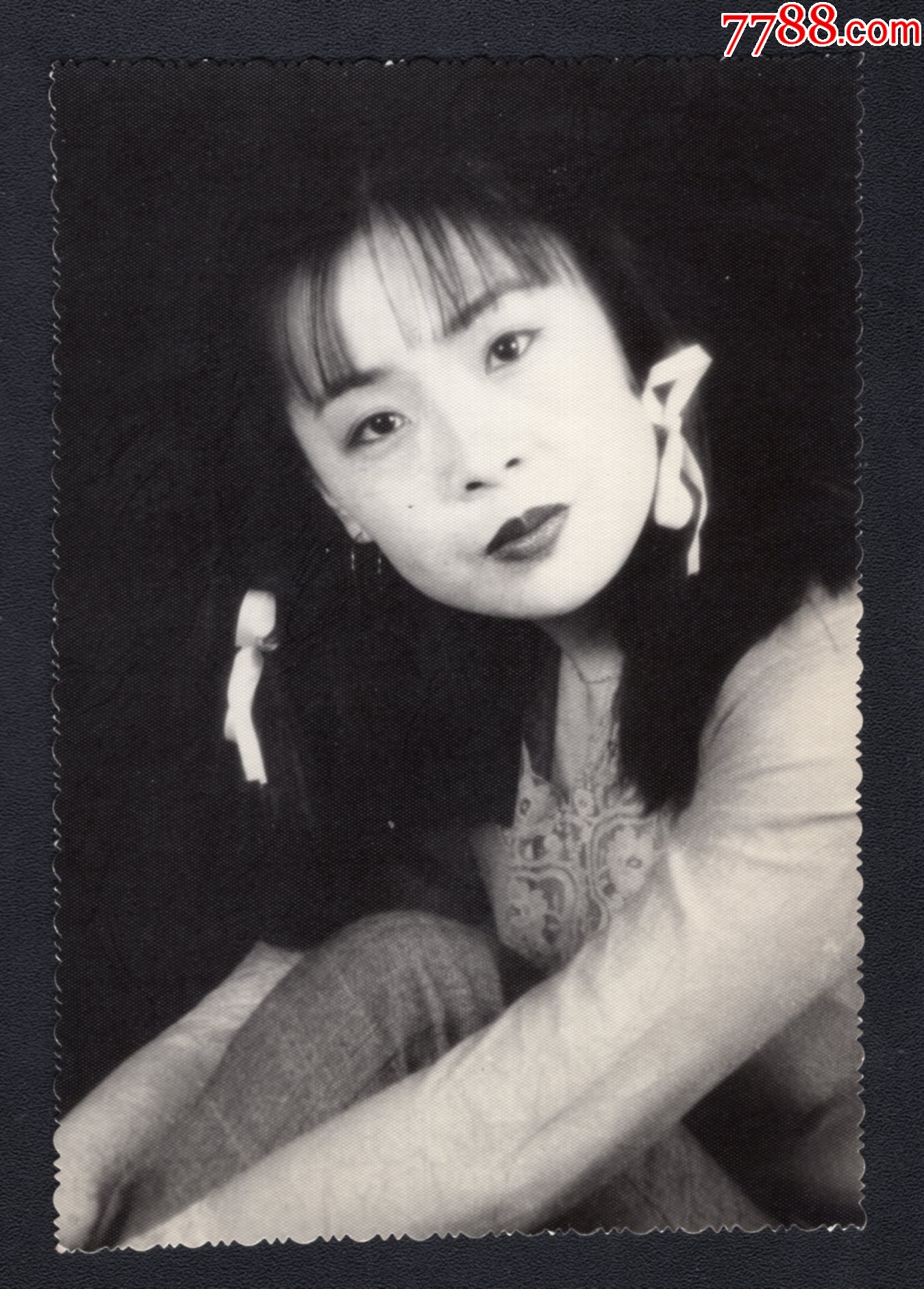 80年代美女老照片1张尺寸约86125厘米