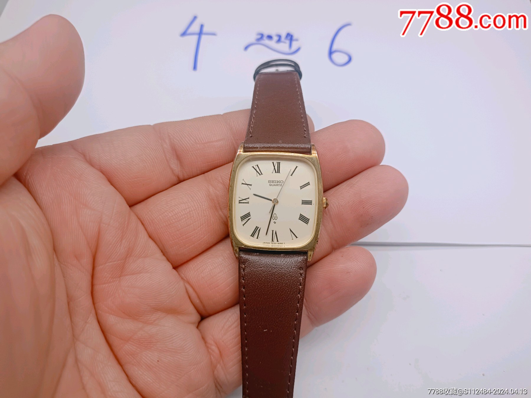 款5钻精工seiko男士爷们款石英腕表-价格:55元-au37425067-手表/腕表