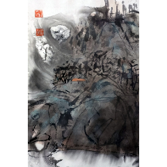 李景源山水画