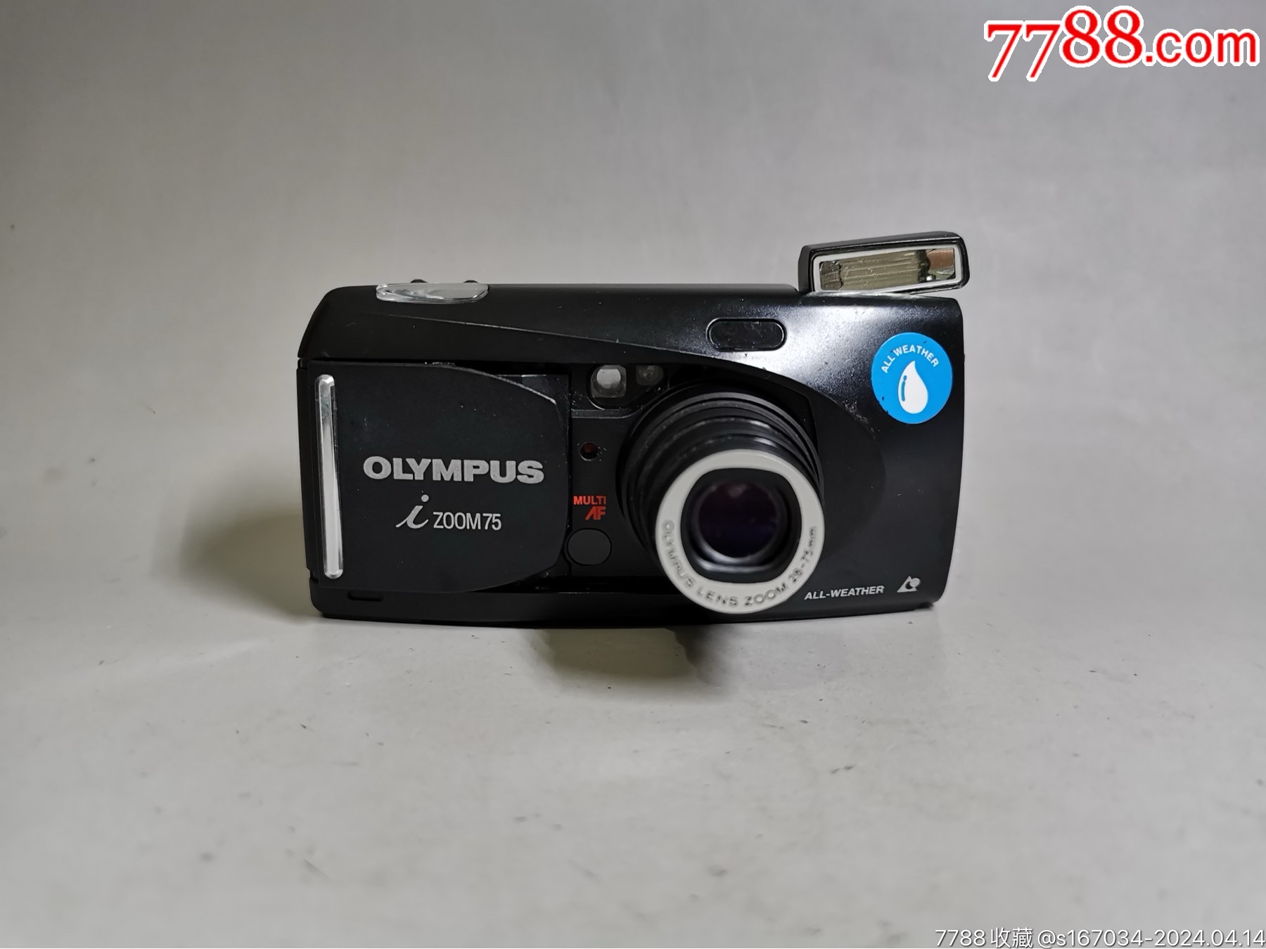 奥林巴斯izoom75胶卷相机aps胶卷相机使用1节cr2电池胶卷是aps胶