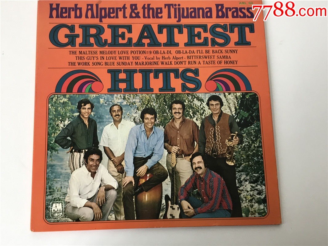 赫伯阿尔帕特和蒂华纳铜管乐队精选集12寸lp黑胶箱152