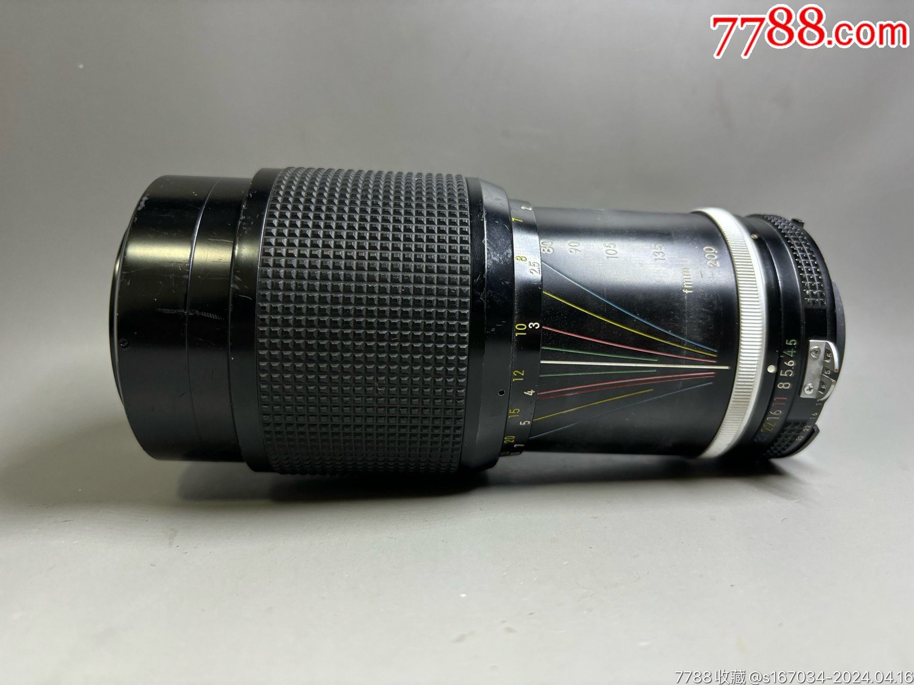 尼康nikon80200mmf45镜头品相如图最内镜有霉灰如图尼康a