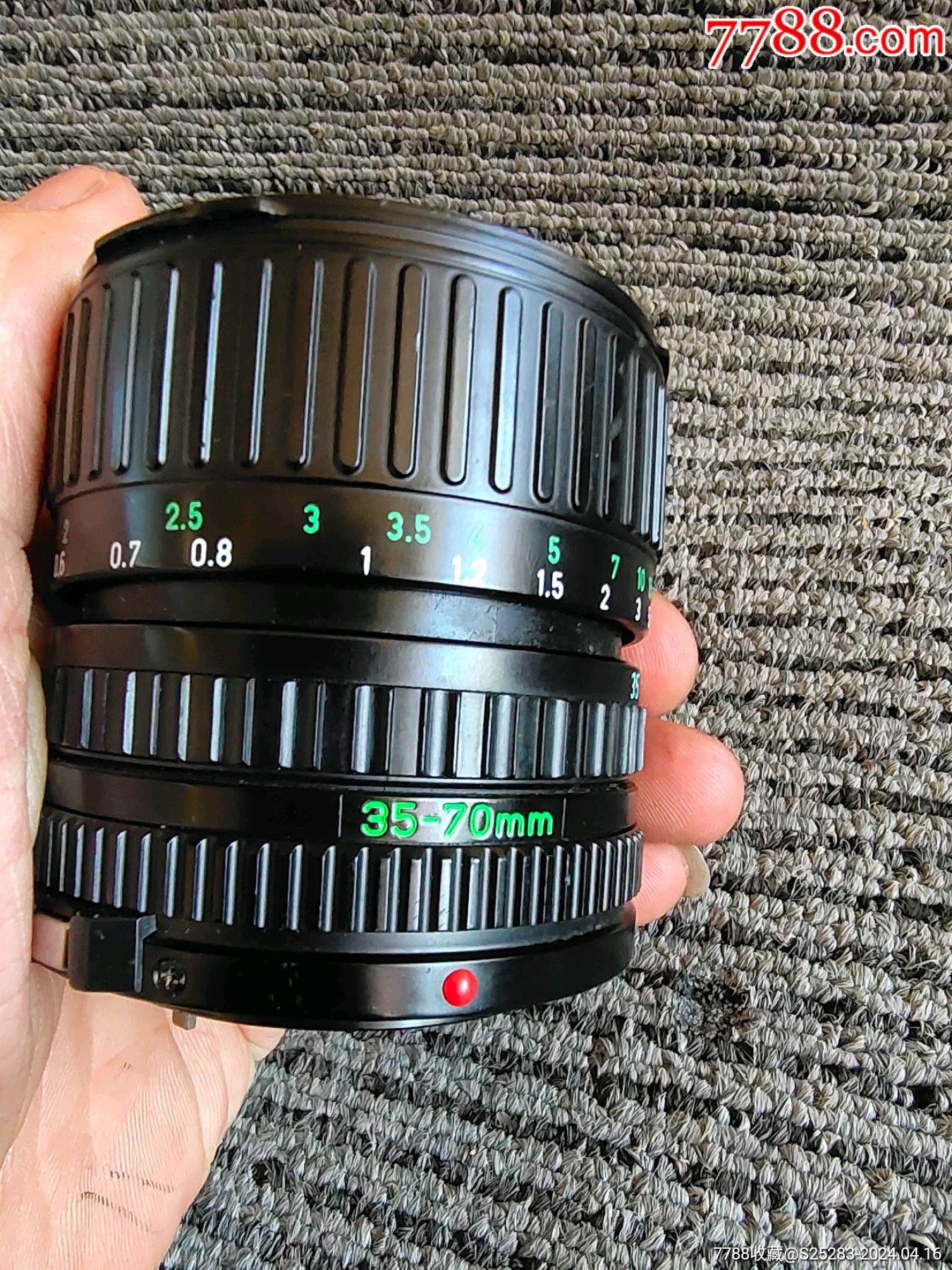 佳能35-70镜头-价格:18元-au37460430-其他相机及配件 -加价-7788收藏__收藏热线