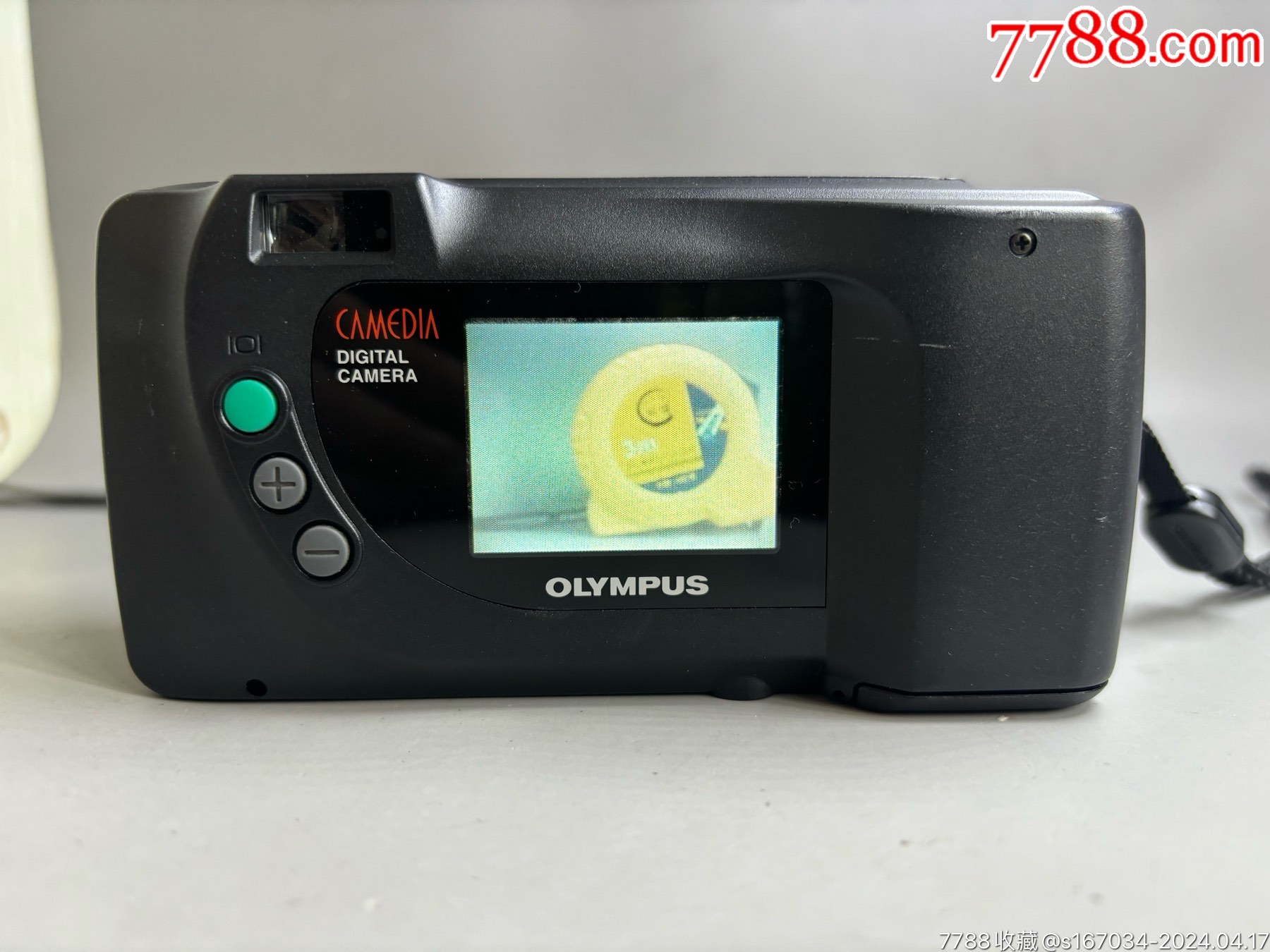 奥林巴斯，olympus数码相机D360L，品相如图，能通电拍照，闪光灯可亮，_卡片机/数码相机_配件图片_收藏价格_7788钟表收藏