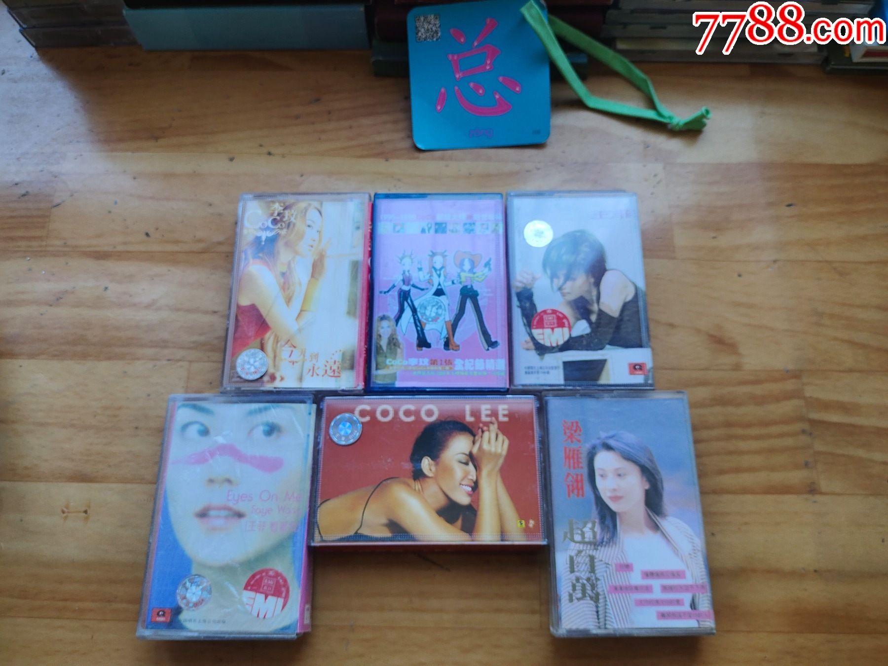 coco李玟王菲林忆莲等磁带12盘合售品相不一具体详见图片