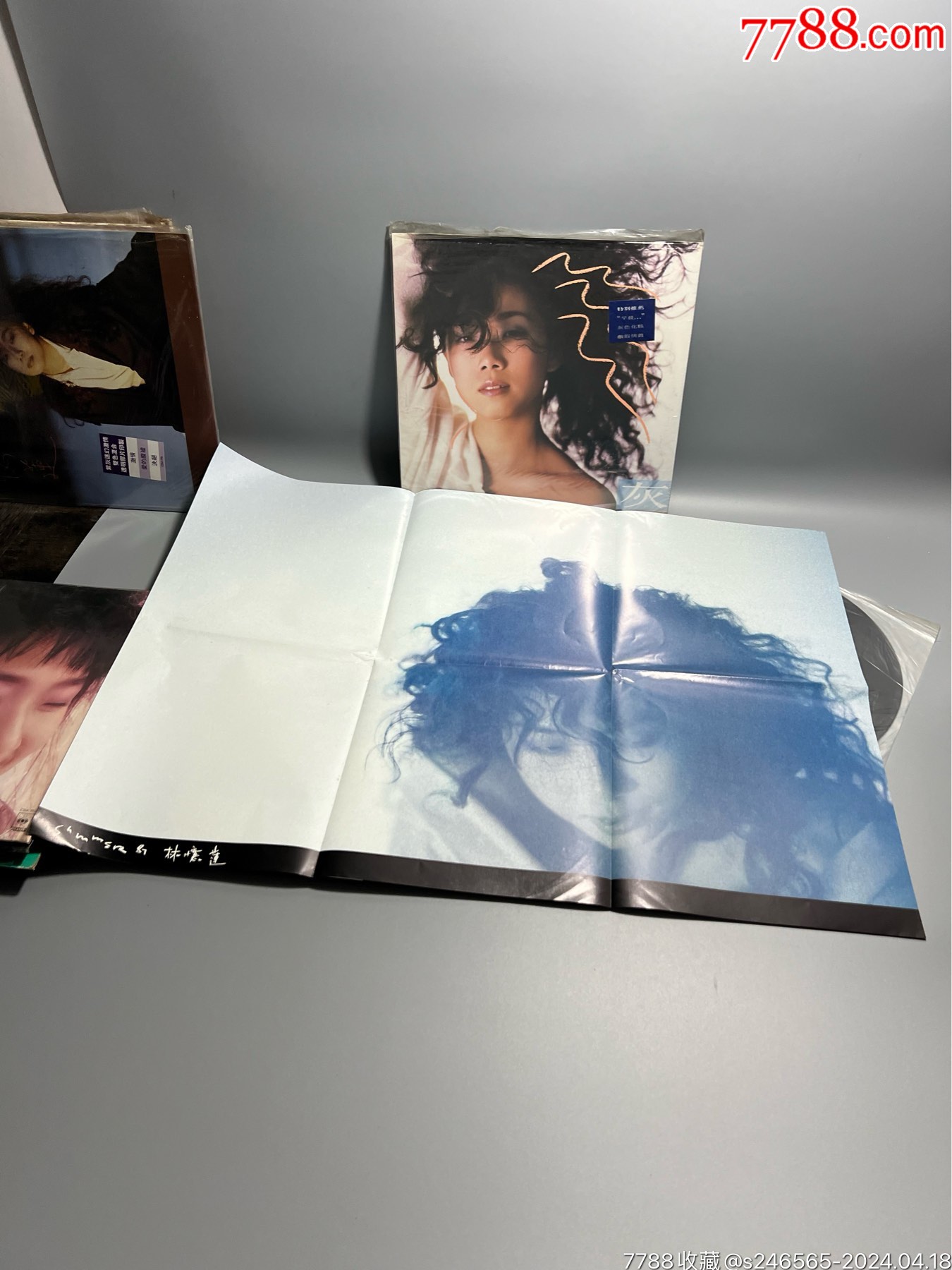 林忆莲灰色12寸黑胶唱片原装正版