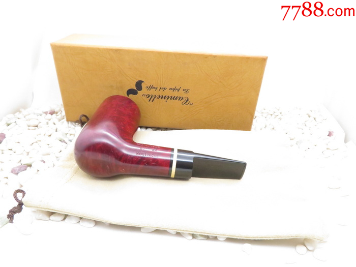 全新意大利caminetto白胡子moustache0534手工石楠木烟斗