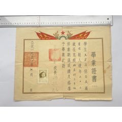 1951年北京市高级助产职业学校毕业证书带水印(zc37533062)