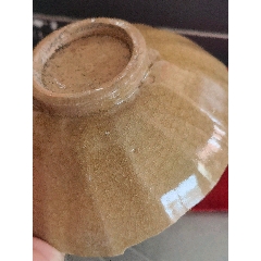 蟮鱼黄釉龙泉釉碗标本(au37535009)