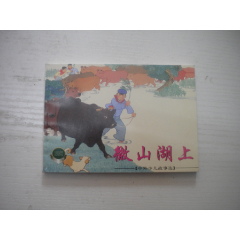 《微山湖上》精品百种系列，50开韩伍绘，915号，上海2001.6一版一印10品