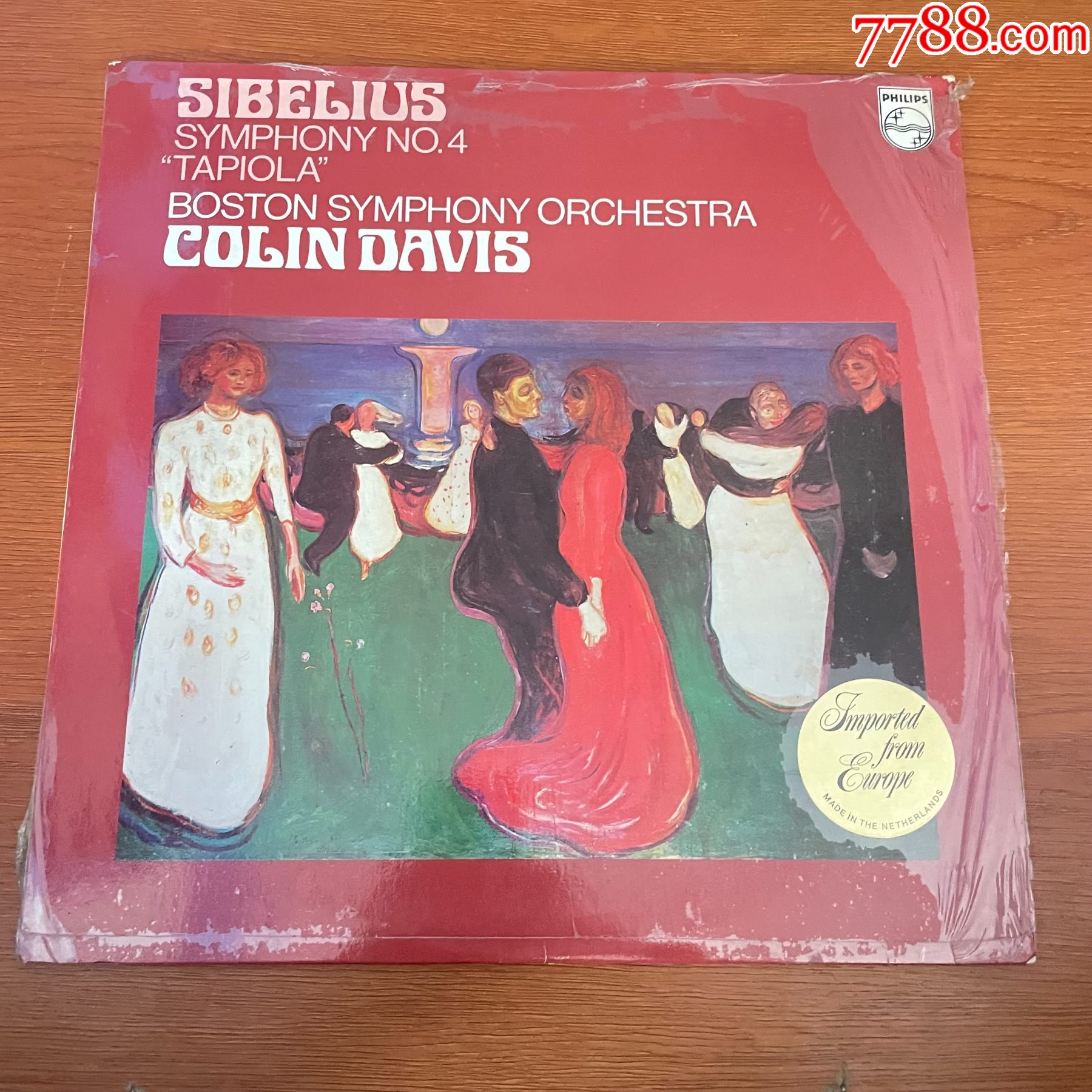 西贝柳斯第4交响曲波士顿交响乐团科林戴维斯指挥lpa59