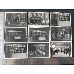 1949年开国大典上海会议，有行庆祝照片共69张(zc37574817)