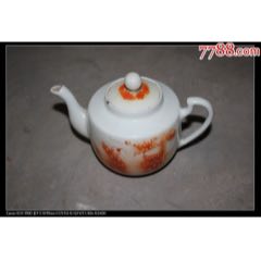中国红司马光砸缸茶壶(zc37611257)