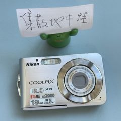 S210尼康ccd数码卡片相机便携自动傻瓜机复古怀旧情怀相机_卡片机/数码相机_￥170