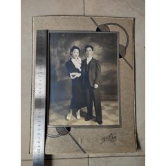 1920年代华人夫妇在美国旧金山合影照(au37693093)