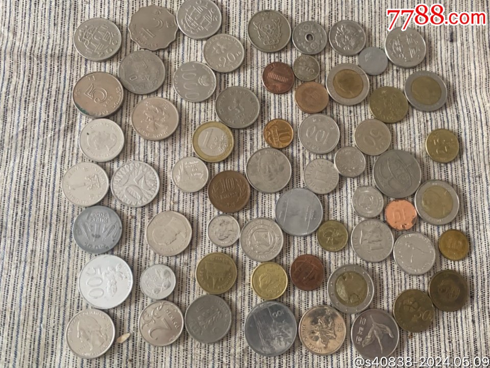 外国硬币60枚_外国钱币_贤聚收藏【7788收藏__收藏热线】