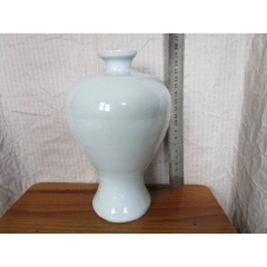 明代万历时期甜白釉梅瓶(au37701395)