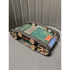 （罕见收藏）60年代文*时期铁皮老玩具翻身坦克ME759(au37701548)