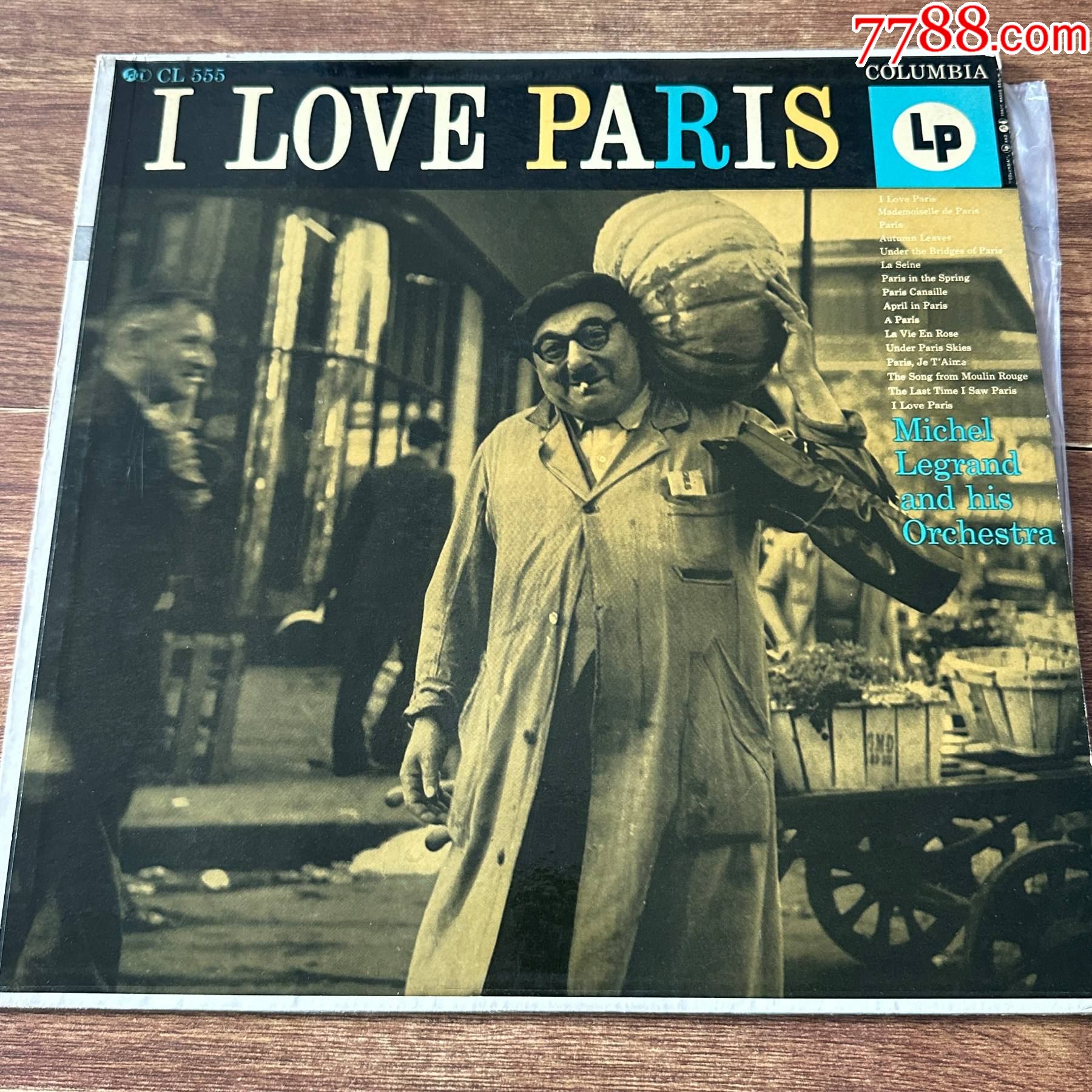 米歇尔勒格朗michellegrandiloveparis黑胶lpa86