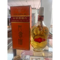 90年代梅花牌中华麦饭石人参酒一瓶，品如图(au37708130)