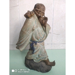 80-90年代五子登科佛一座18*22cm