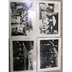 抗战时期美国大兵在云南昆明拍照签字留念照片一组四张(zc37721648)