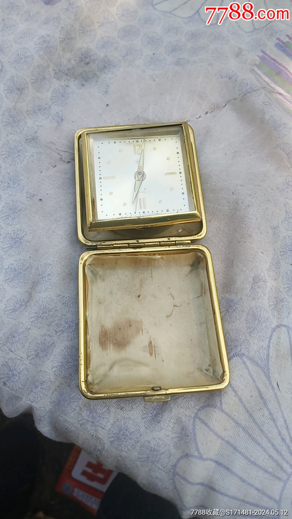 五十年代钻石铜马蹄表