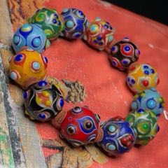 14毫米*12颗"*坐常思己过,-价格:199元-au37833795-琉璃珠/球 -加价