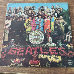 披头士-TheBeatles迷幻摇滚-12寸黑胶LP-A88-外壳破裂