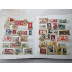 484枚不同样品种丰富的老纪特信销套散票两本_新中国邮票_￥1,439