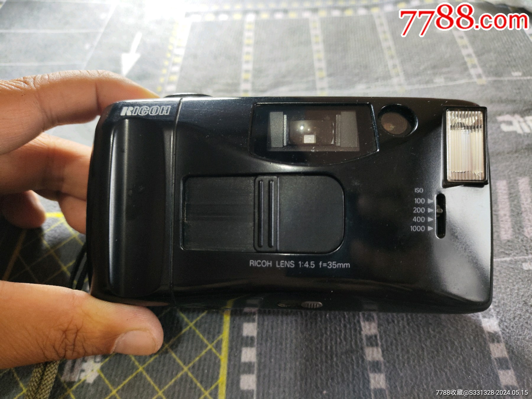 98新理光yf20super胶片机相机一台胶卷照相机老式相机古董老相机胶片