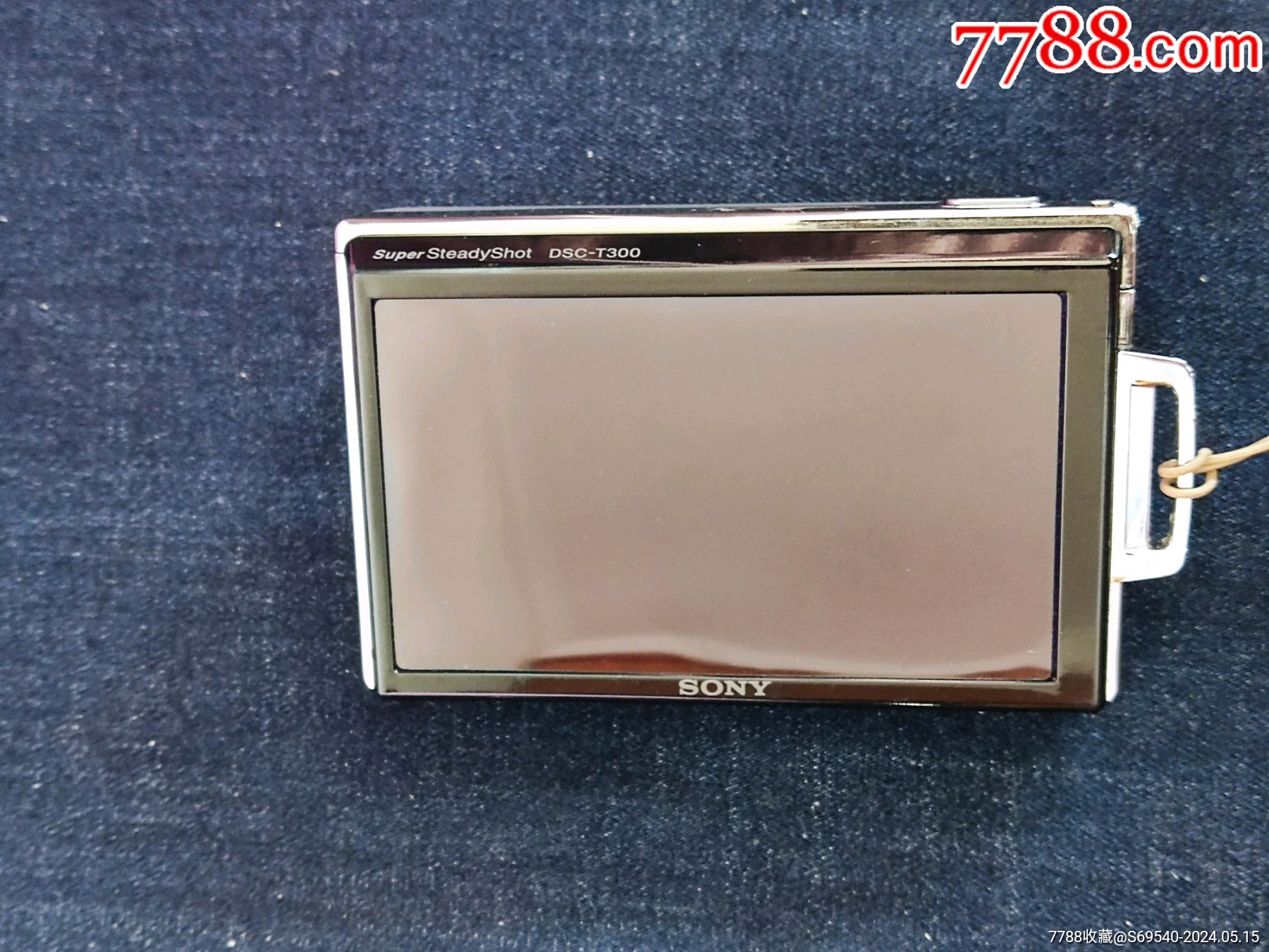 索尼t300数码相机正常使用滑盖开机触屏操作摄录一体