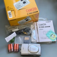 C300.zoom奥林巴斯ccd数码卡片相机便携自动傻瓜机复古怀旧情怀相机_卡片机/数码相机_￥110